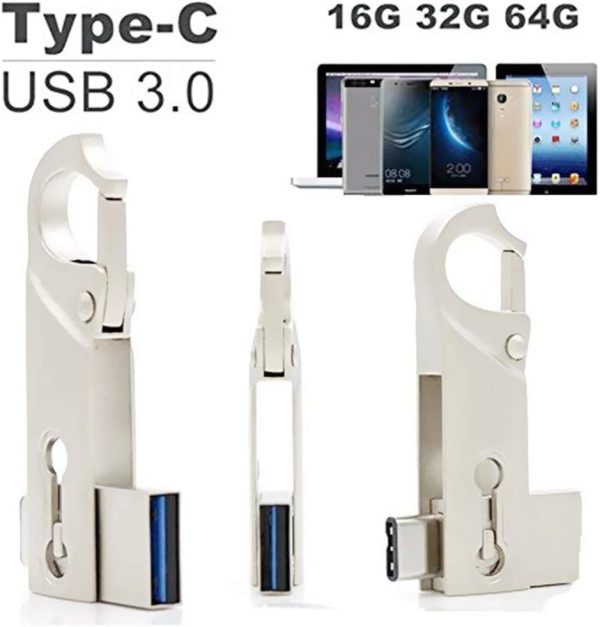 SETAYO 16G US auf US 3.0 Flash Drive OTG Flash Laufwerk U Speicherstick für Mac Pro, Samsung Chrome Plus, Nexus 65X, Google Pixel und mehr - Image 8